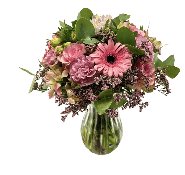 Lyserød Blomsterdrøm Mellem